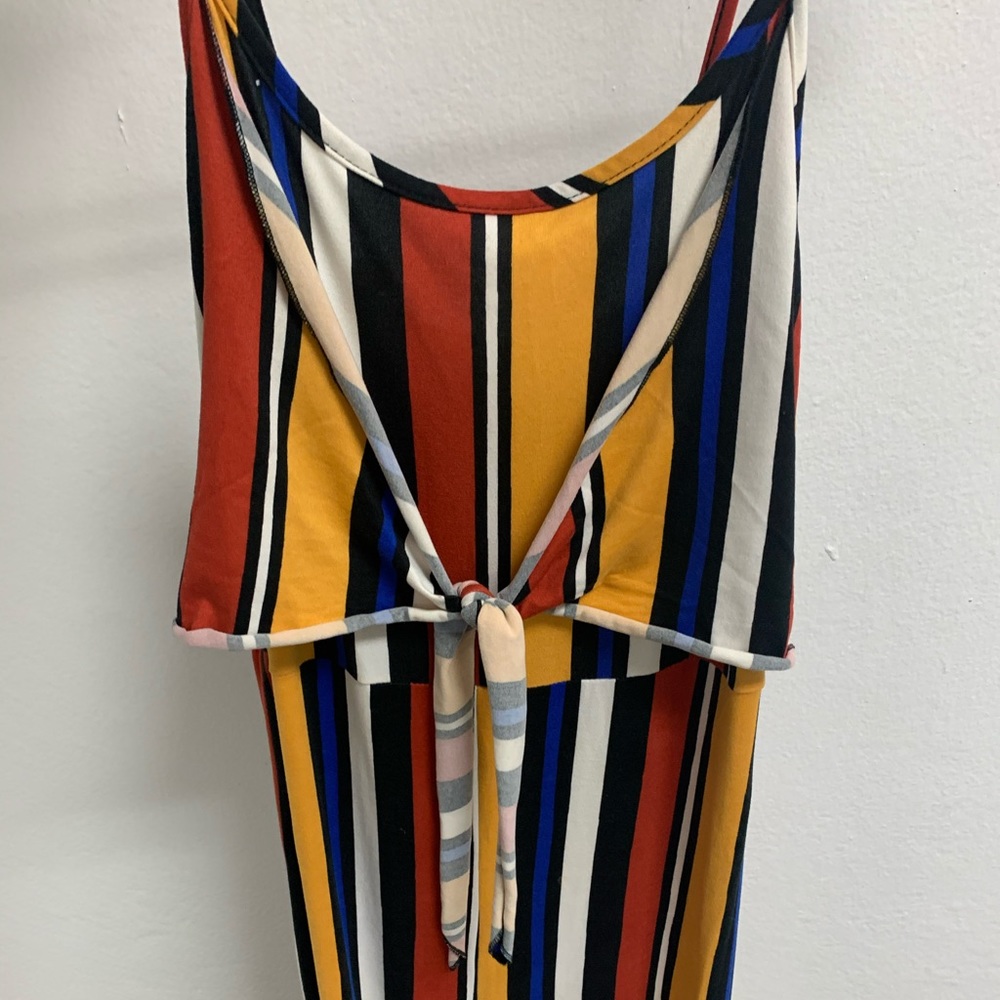 Striped Multi-Color Jumpsuit